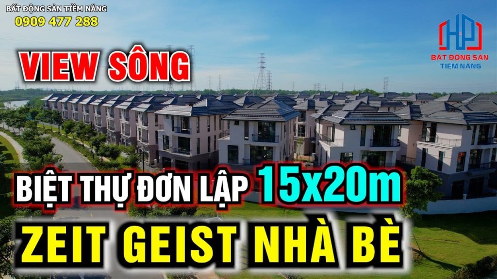 Bán biệt thự đơn lập Zeitgeist Xii Nhà Bè 15x20m